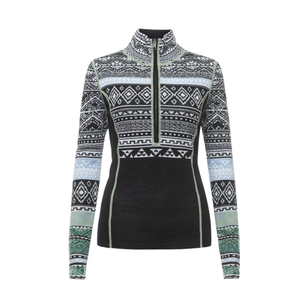 Icelandic Designs Calliope Nordic‎ 1/2-Zip Sweater Women’s Small